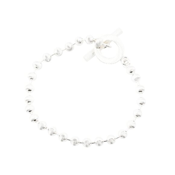 GUCCI Silver Made In Italy Sterling Silver Boule Bracelet - Picture 1 of 2